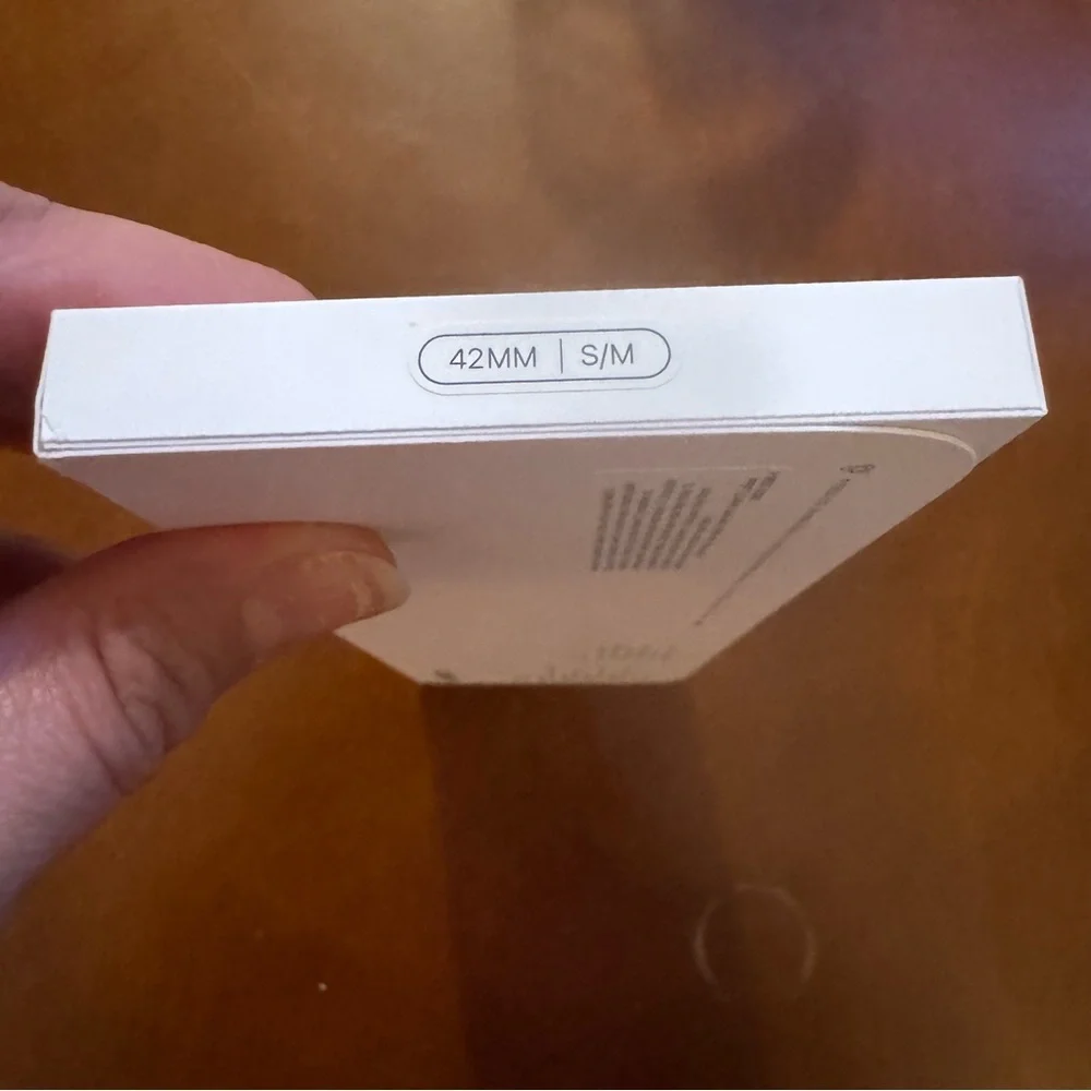 NIB Stone Gray Apple Watch Sport Band-42mm S/M
